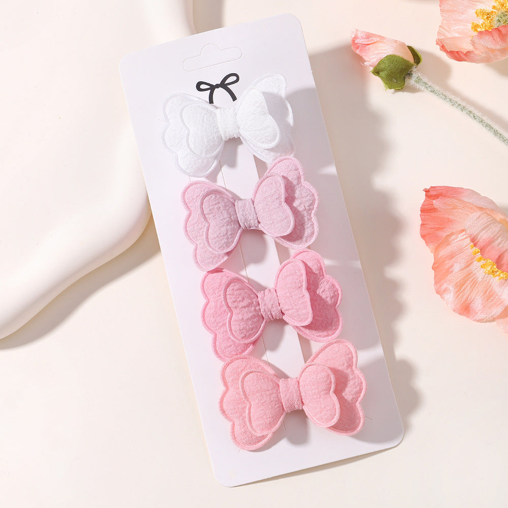 Double Butterfly Barrettes Suit