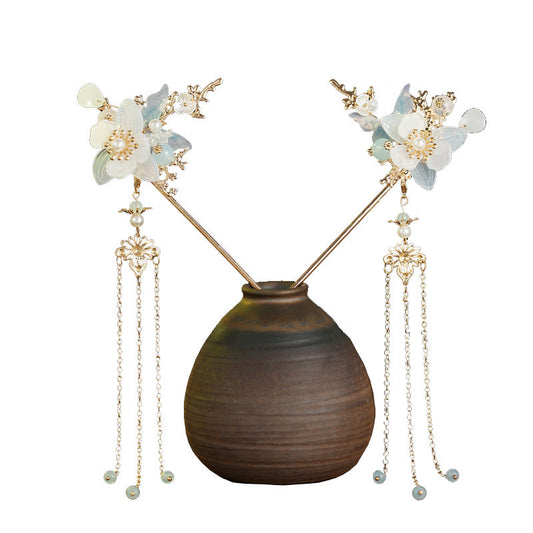 Full Set Of Tassel Hairpins For Headwear