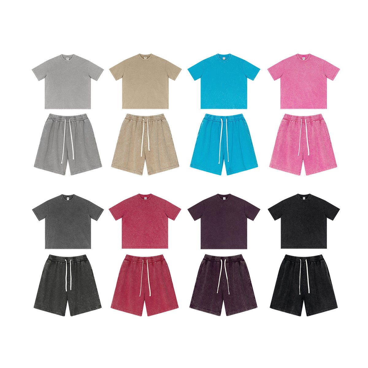 Summer Shorts High Quality T-shirt Suit