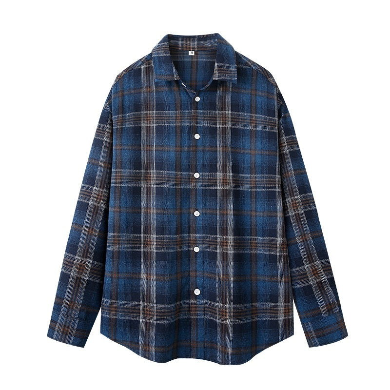 Men's Simple And Versatile Korean-style Casual Shirt