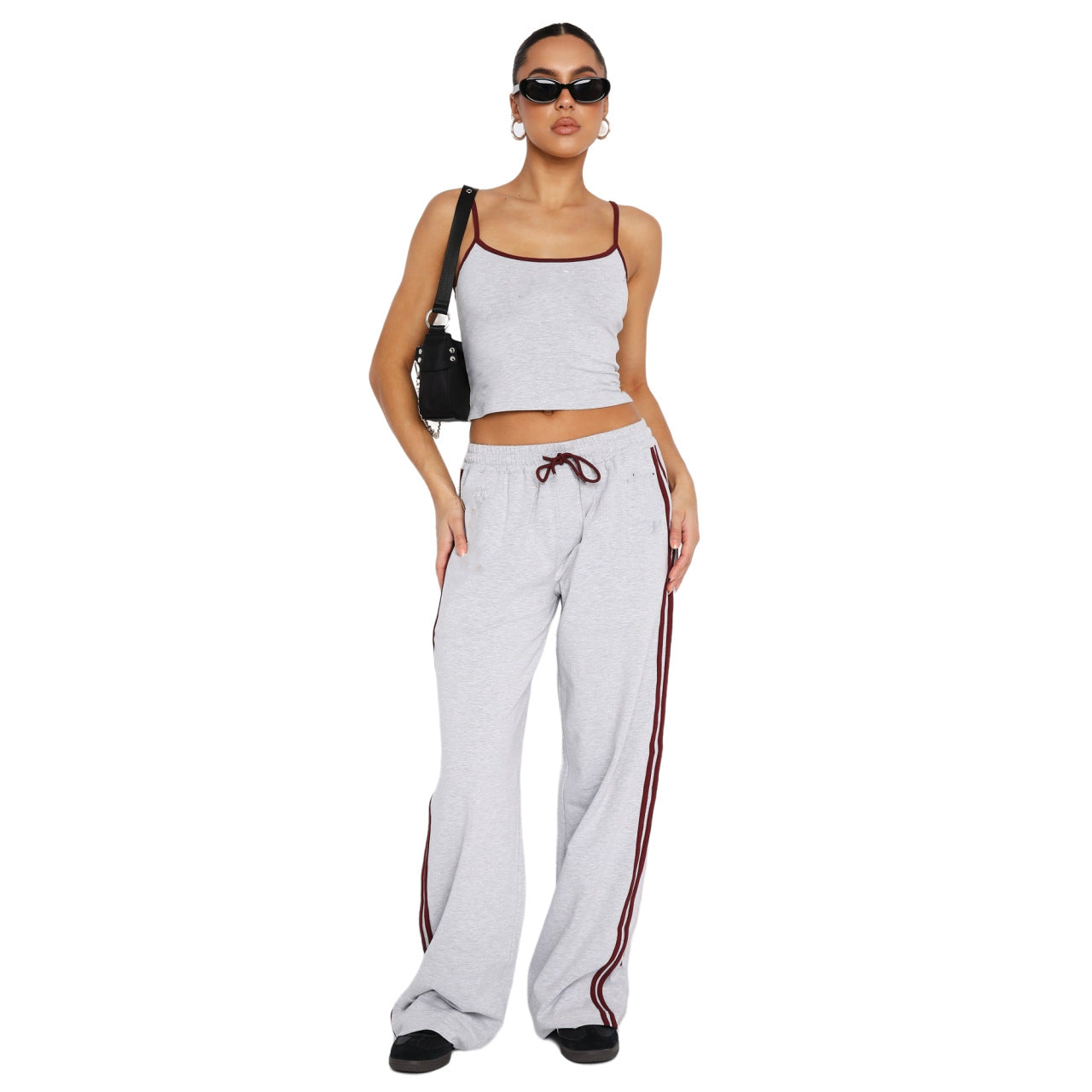 Stylish Camisole And Slip Dress Two-piece Set
