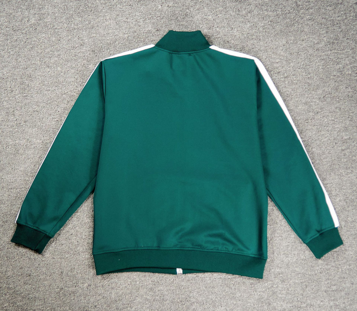 Angel Rainbow Side Woven Strip Classic Vintage Baggy Coat