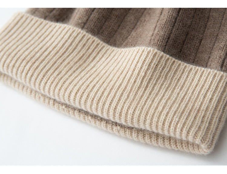 Goat Wool Hat For Children To Thicken And Keep Warm In Winter
