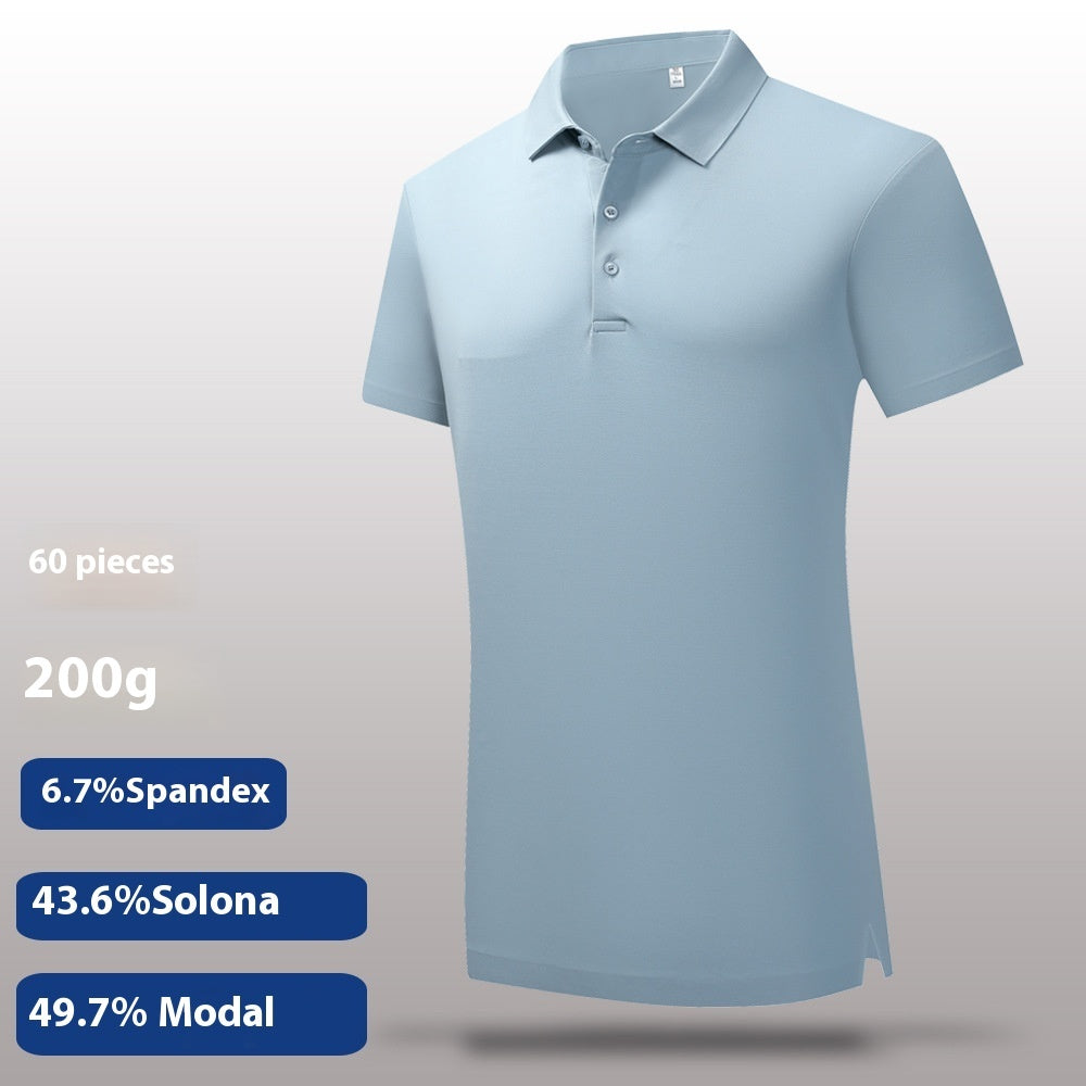 Lanjing Modal Lapel Polo Shirt  60