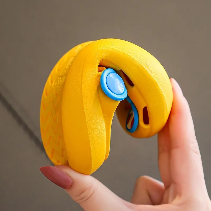 Children's Indoor Non-slip Toe-cap Slippers