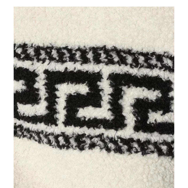 Short Zipper Polo Large Lapel Lamb Wool Loose Woolen Coat