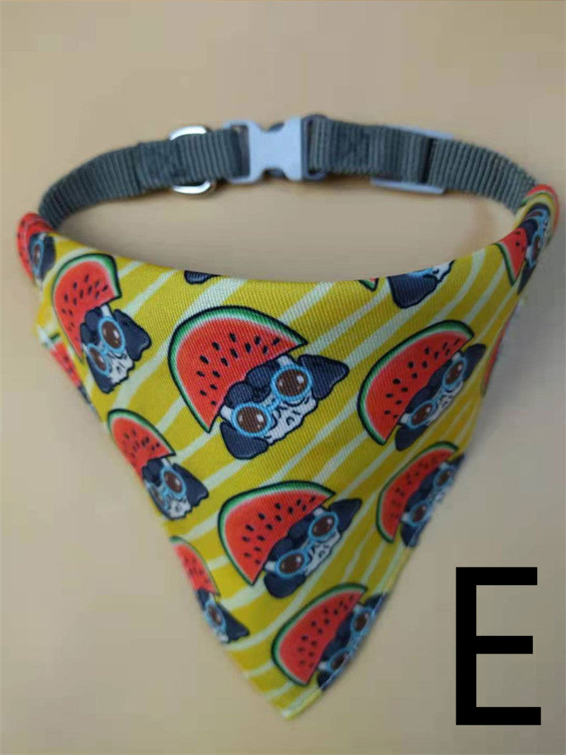 Pet Saliva Towel Triangle Scarf Collar Bib