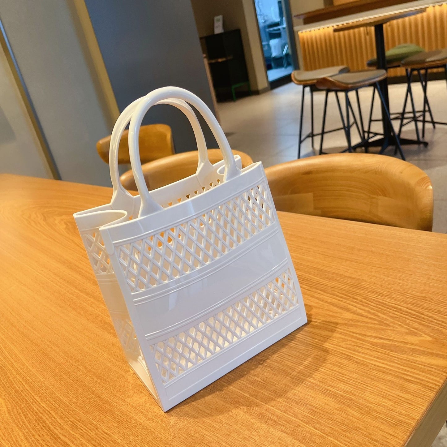 Portable Large Capacity Storage Basket Candy Hollow Bag