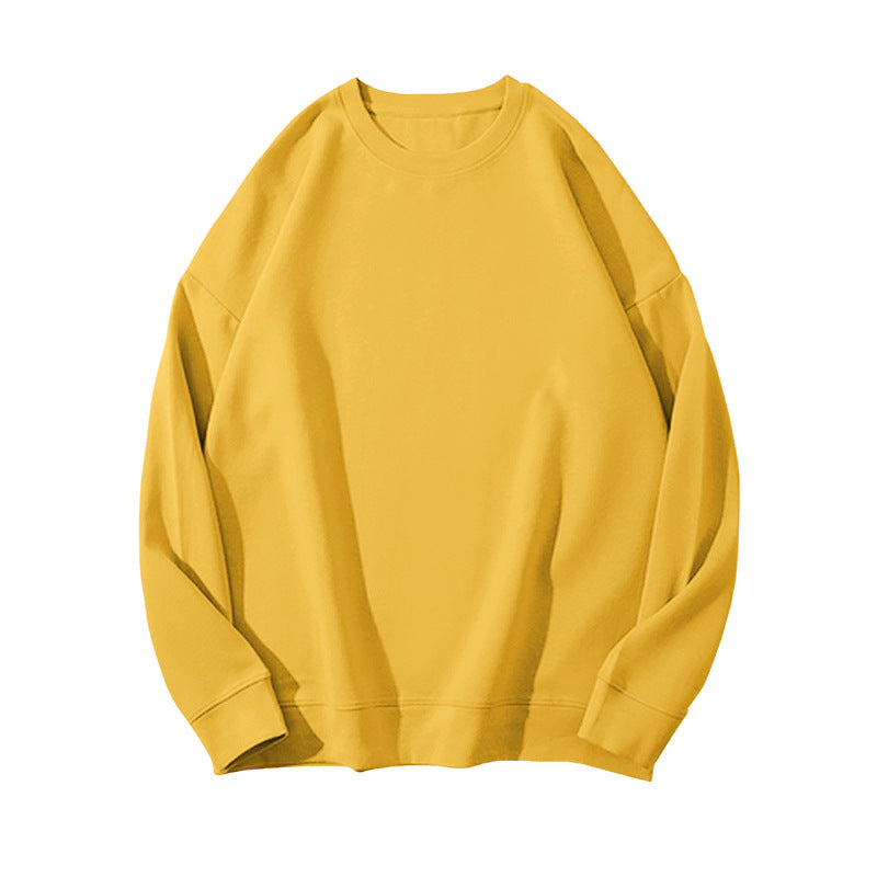 Dame Sweater i Ensfarvet med Pelsdetaljer