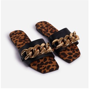 Ladies Casual Everyday Viscose Flat Slippers