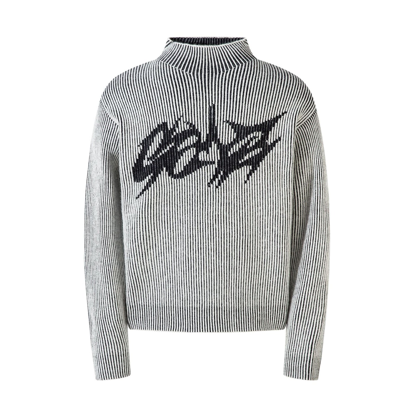 Men's Retro Turtleneck Sweater Double-sided Thermal Knitting Sweater