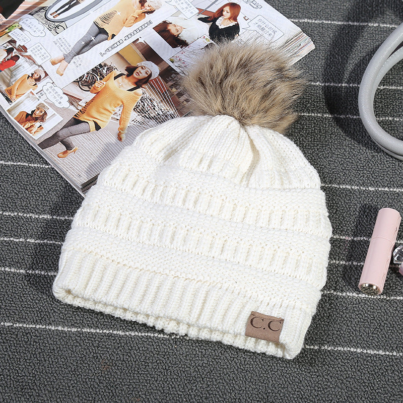 European And American Knitted Woolen Hat