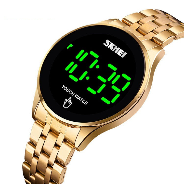 SKMEI 1579 Men's Electronic Watch Casual Fashion Steel Band Watch Multifunctional Men's Watch