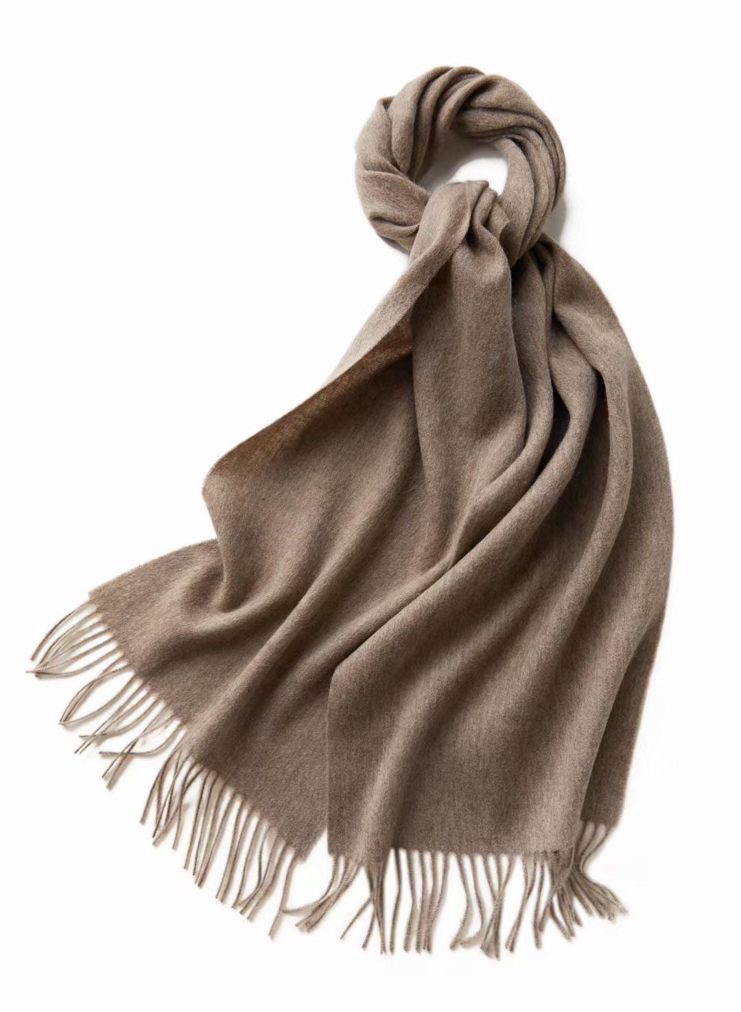 Fashion Women's Solid Color Warm Cashmere Scarf