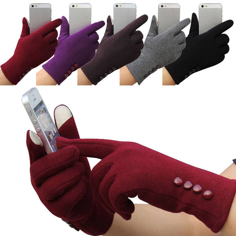 Pair Fashion Women Lady Outdoor Winter Warm