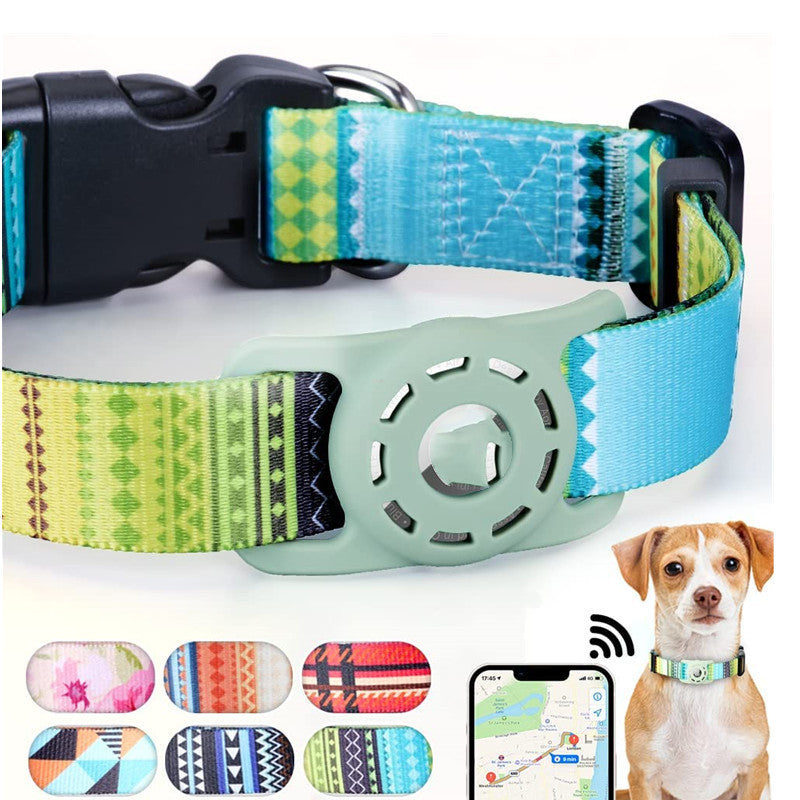 Dog And Cat Digital Print Collar