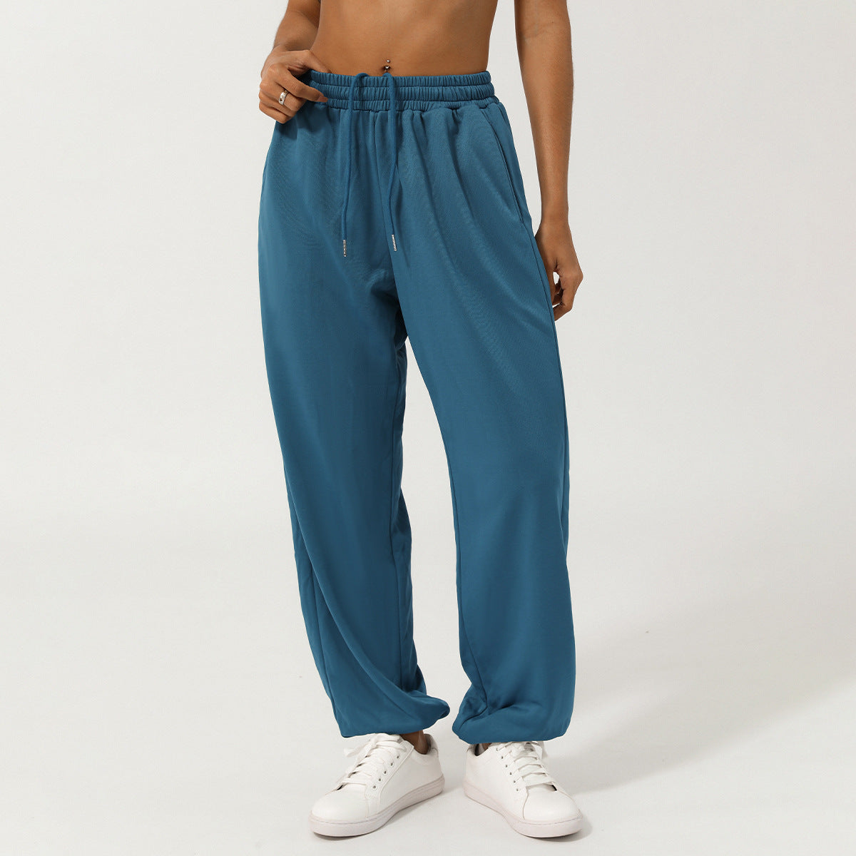 European And American Tappered Track Sweatpants