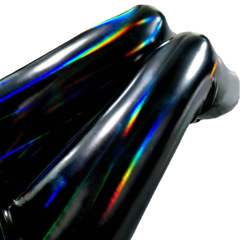 Spring And Autumn New Tight Leather Pants High Waist Women's Mirror Bright Leather Colorful