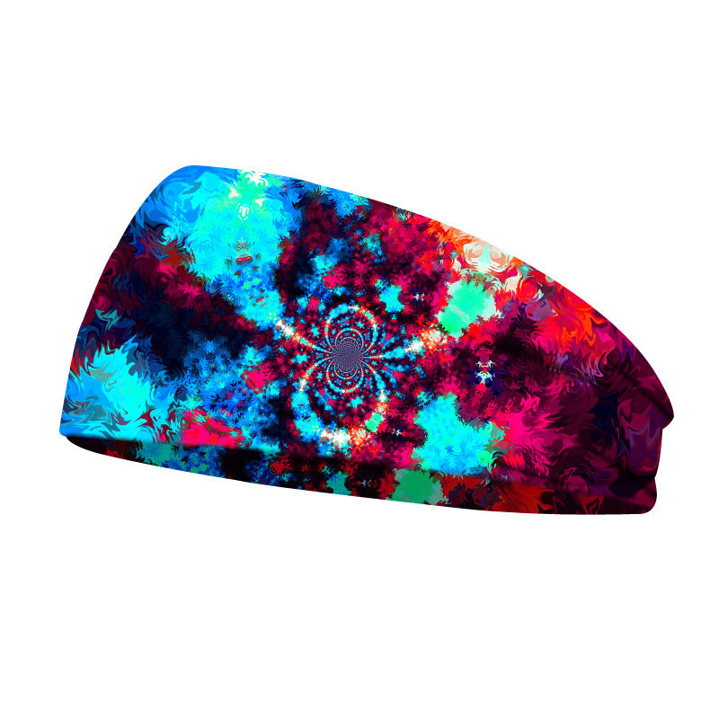 Geometric Print Men's And Women's Fashion Simple Headband