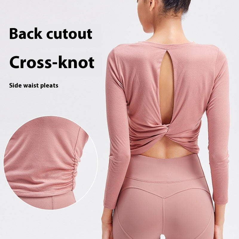 Running Quick Drying Clothes With A Beautiful Back Top