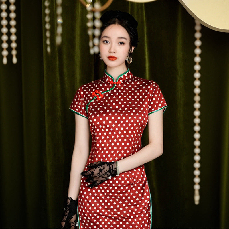 Sleek Stylish Chinese Style Dress For Women
