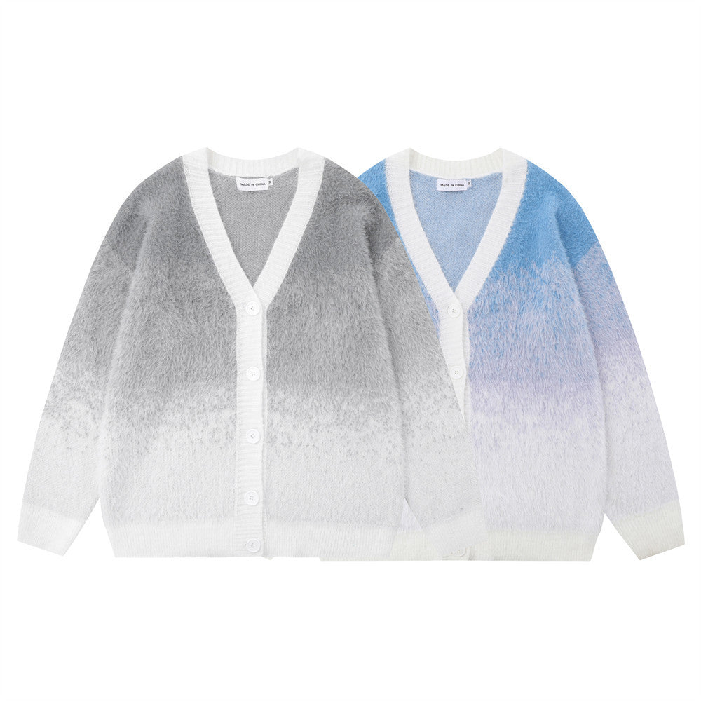 Men's Loose And Idle Knitwear Coat