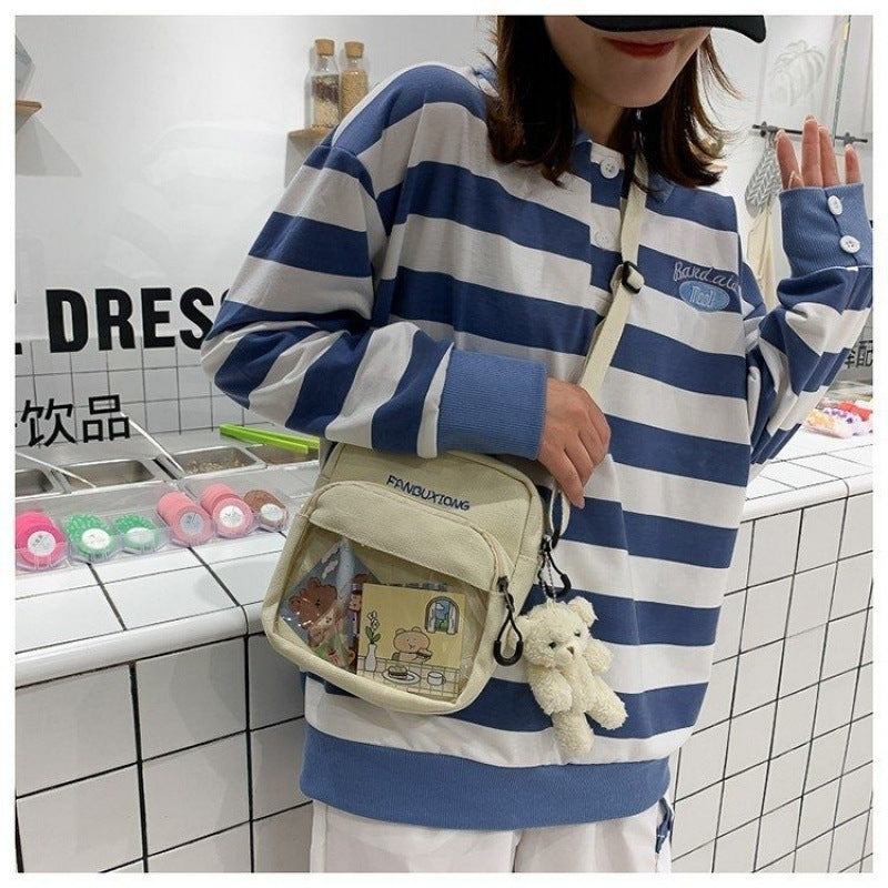 Small Shoulder Bag Cute Cartoon Backpack Crossbody