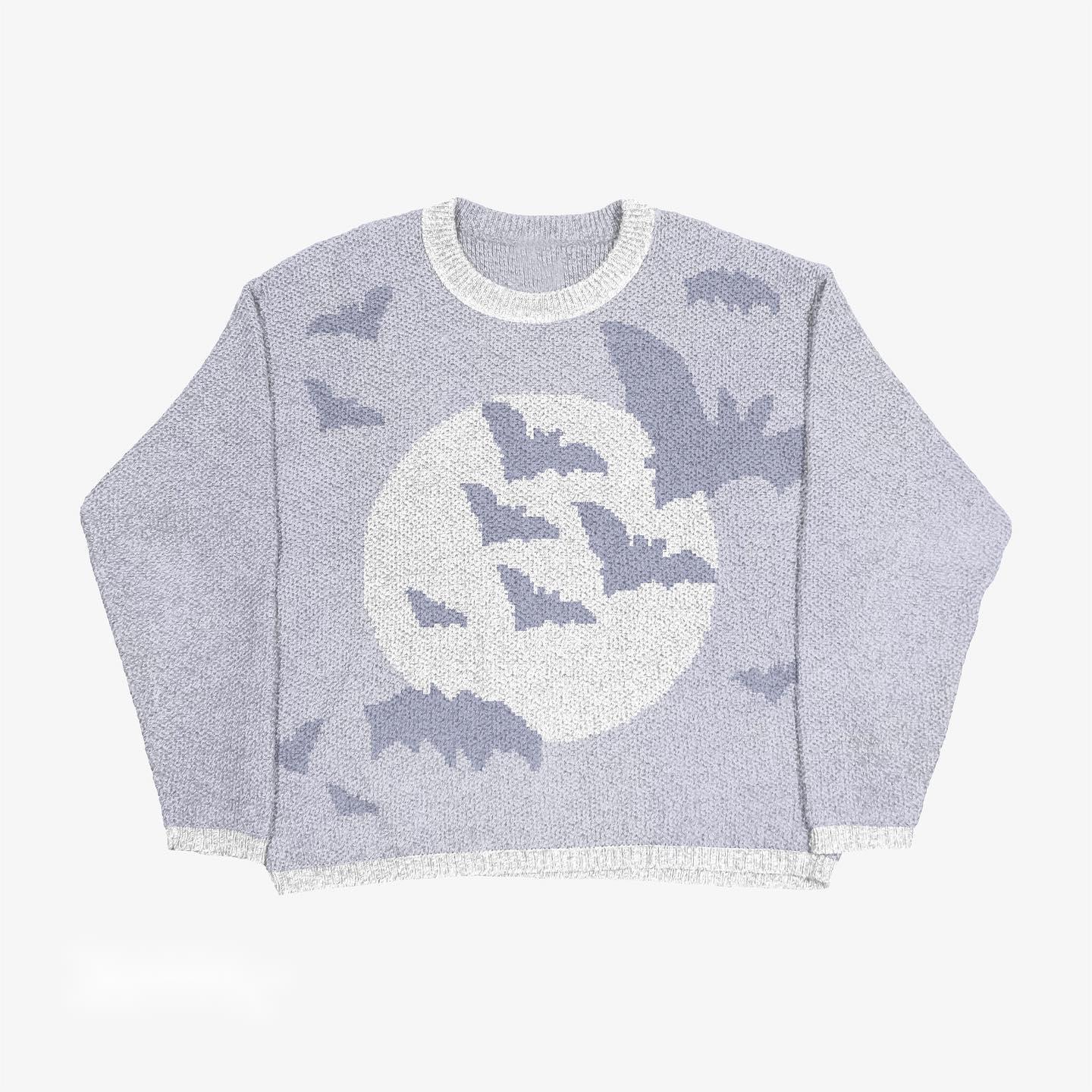 Retro Trendy Jacquard Pullover Sweater Top For Women