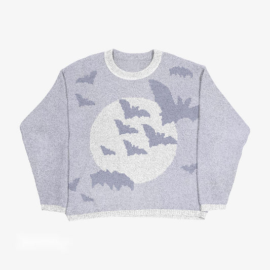 Retro Trendy Jacquard Pullover Sweater Top For Women