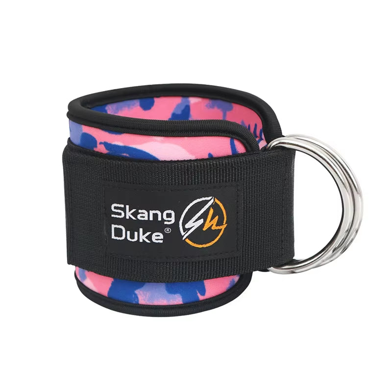 1/2PCS Padded Ankle Straps Ankle Straps for Cable Machines D-Ring Comfortable Gym Pulley Anklet Fitness Anklet for Gym Pulley