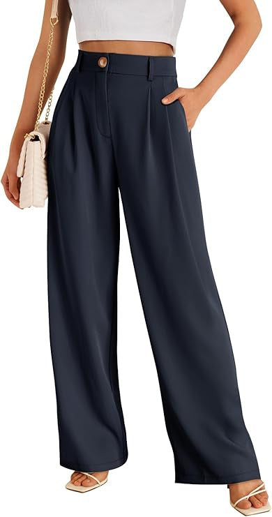 Women's Pocket High Waist Straight All-matching Casual Zipper