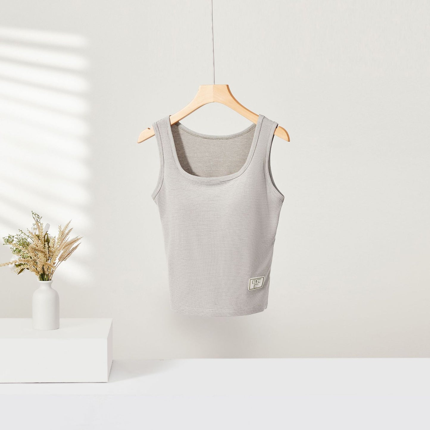 Women's Korean-style Square Collar Camisole Seamless Inner And Outer Wear