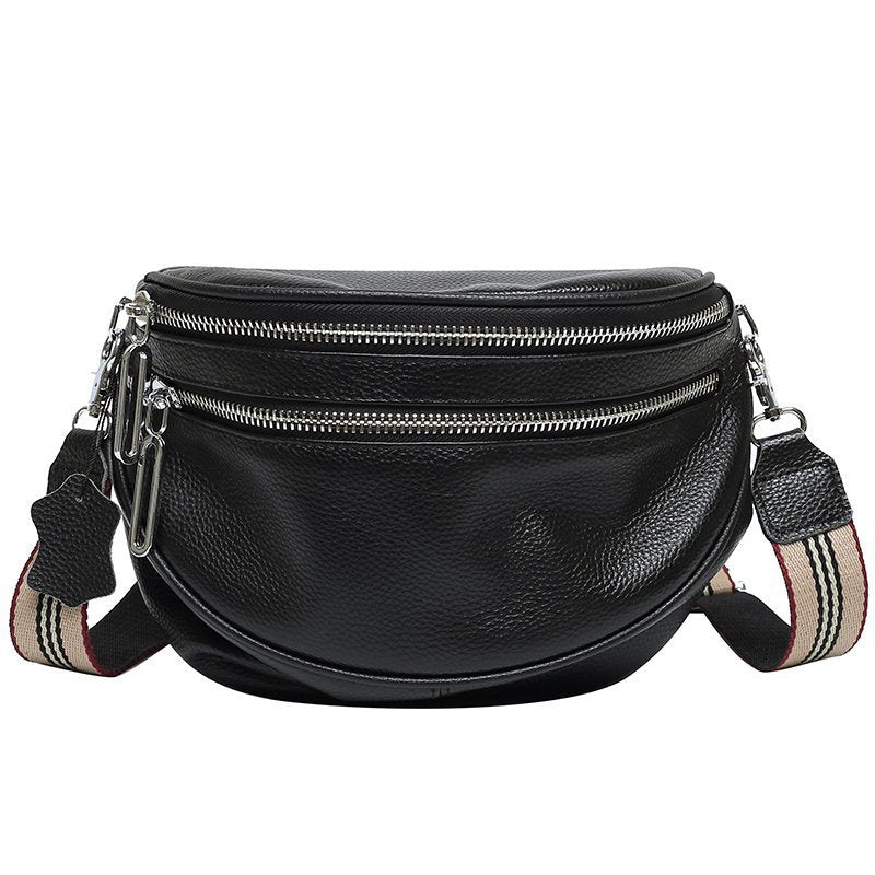 Women's Wide Shoulder Strap Messenger Bag