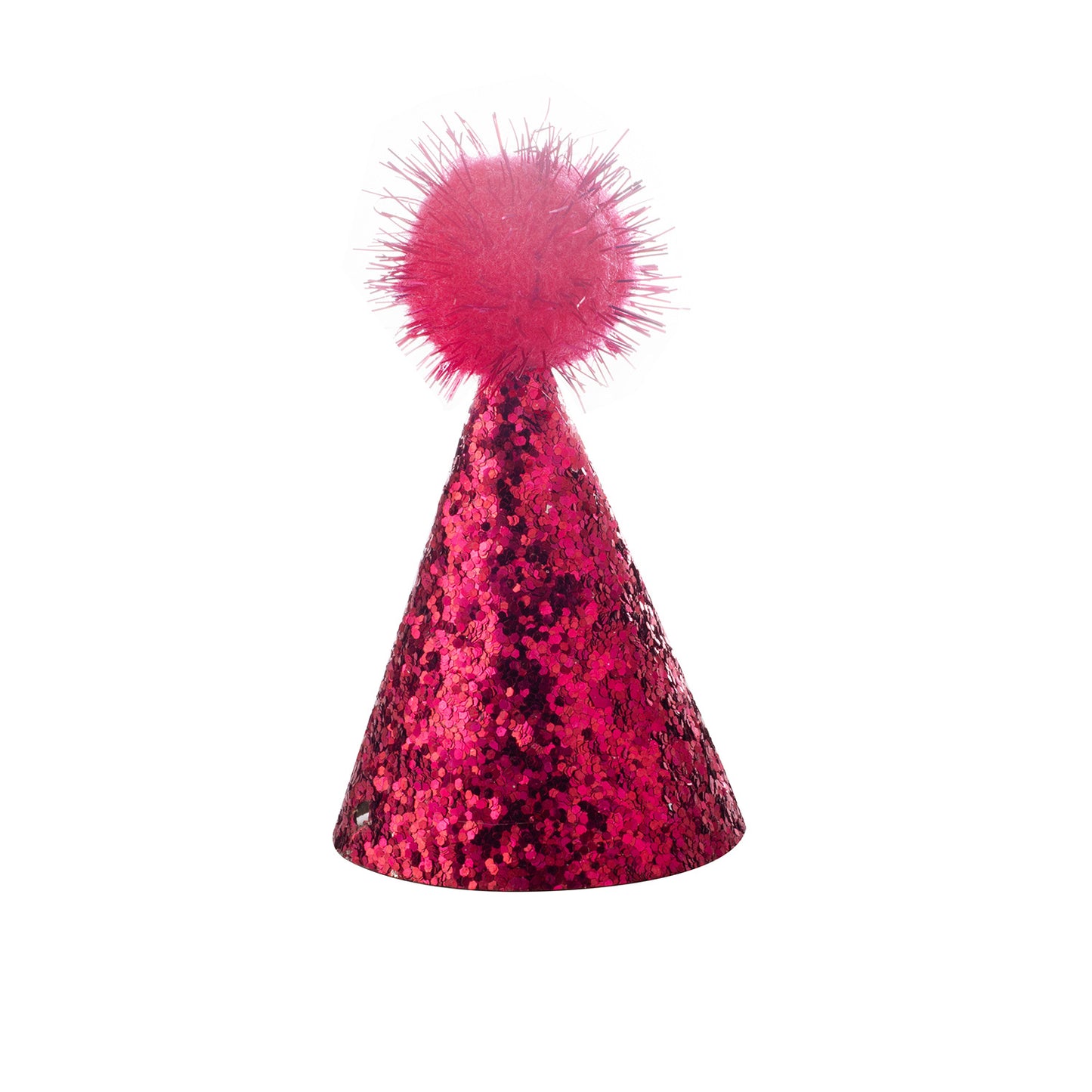 Pet Birthday Party Pointed Fur Ball Decorative Hat