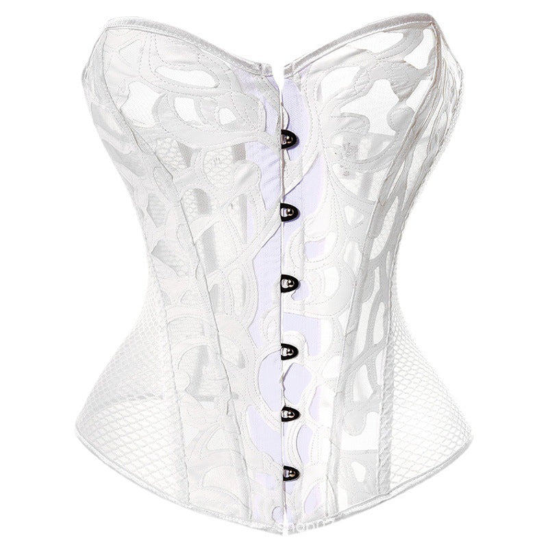 Wedding Dress Waist Trimming And Body Shaping Bone Clothing Corsettop Breathable Tight