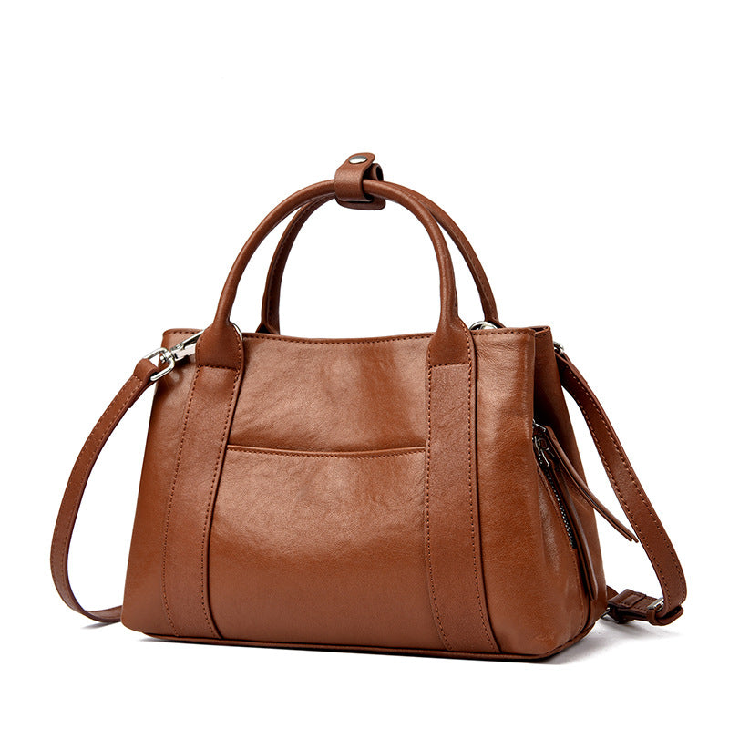 Klassisk design-crossbodytaske til modne kvinders daglige pendling