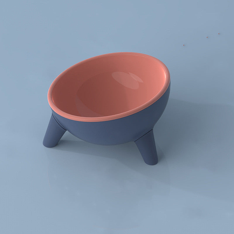Anti-overturning Slow Food Double Bowl Protects The Cervical Spine