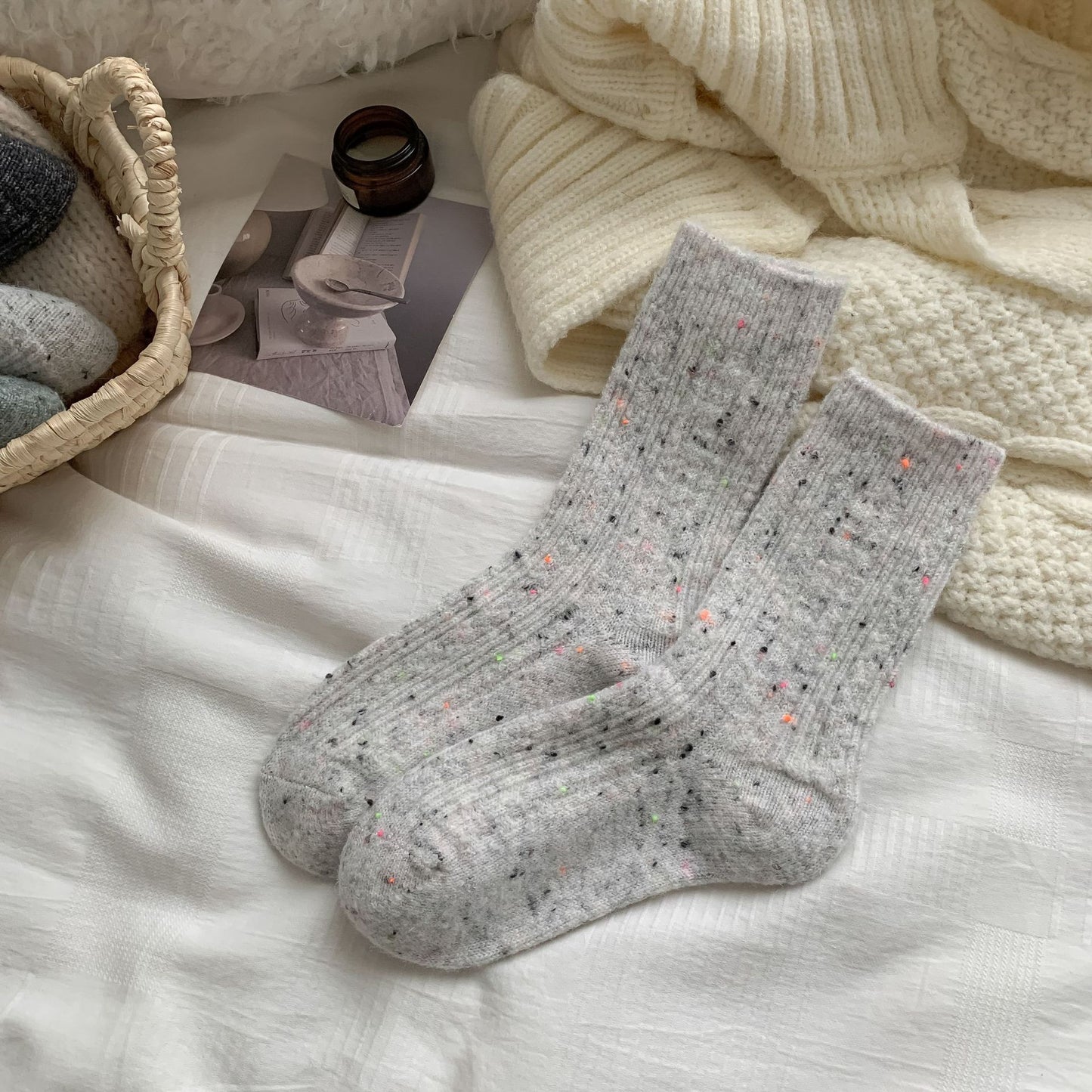 Womens Stylish Casual Knee-high Socks