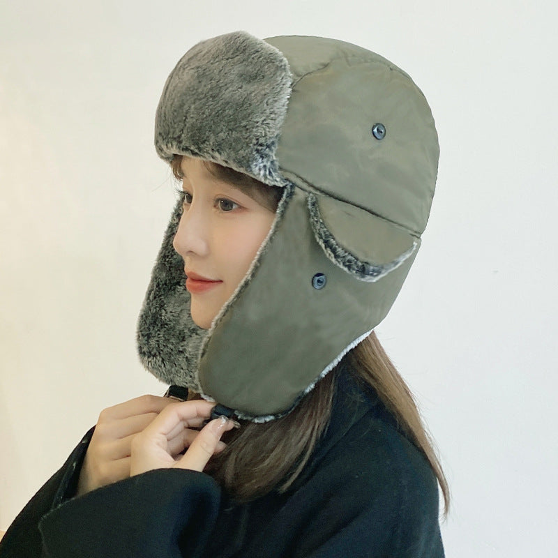 Women's Fashion Personality Plush Thickened Hat