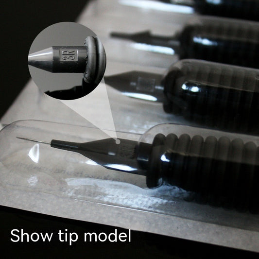 19mm Black Silicone Handle With Needle Optional Size