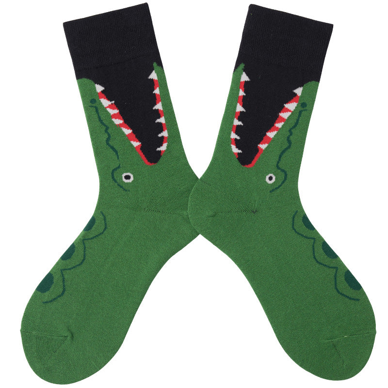 Socks Tube Socks Cartoon Athletic Socks
