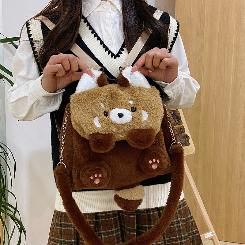 Coati Plush Bag Doll Cartoon Cute Backpack
