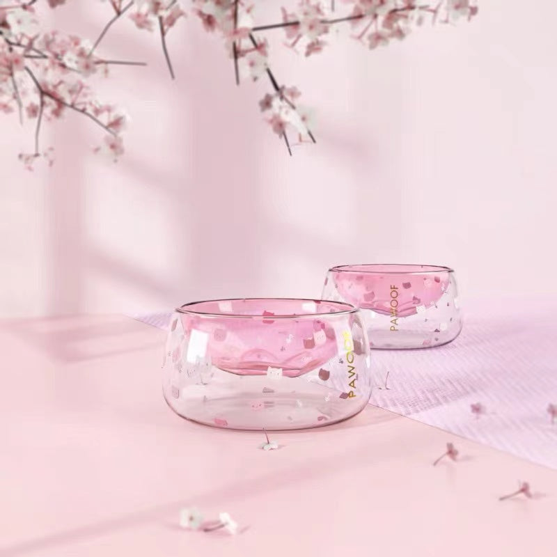 Home Creative Glass Cat's Claw Bowl