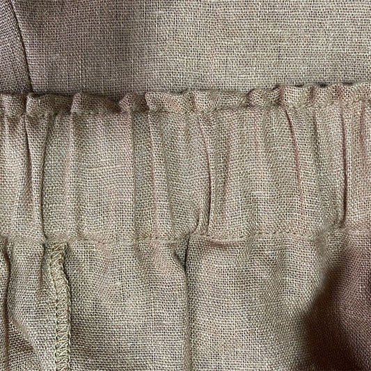 European And American New Linen-cotton Wide Leg Pants