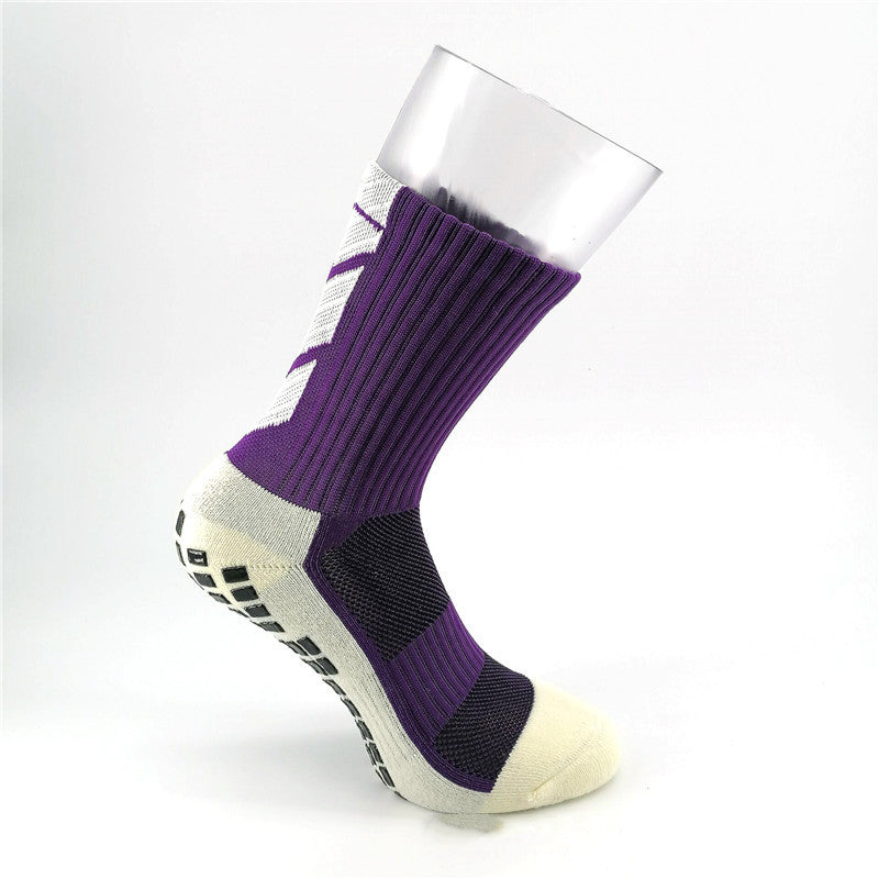Men's Mid-tube Sports Non-slip Towel Bottom Thickened Socks