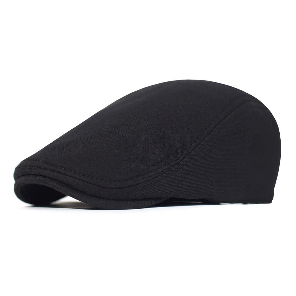 Pure Cotton Solid Color Beret Simple Artistic Retro