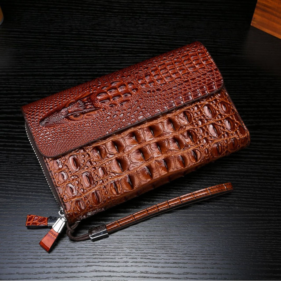 Men's Hand Carrying Double-layer Mobile Phone Bag