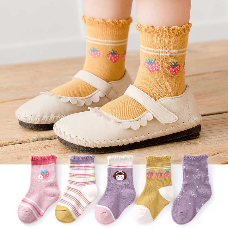 Cotton Socks Baby Comfortable And Warm