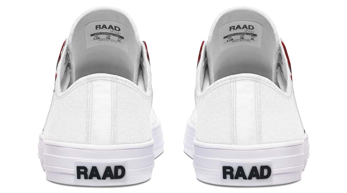 Fashion Print Couple Low-Top Canvas Shoes