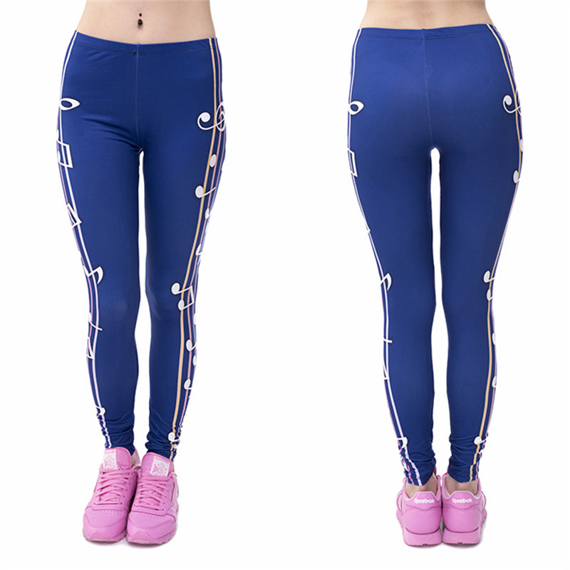 High Waist Sports Yoga Big Leggings Female